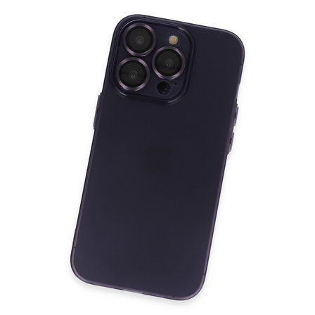iPhone 14 Pro Max Kılıf Luko Lens Silikon - Siyah