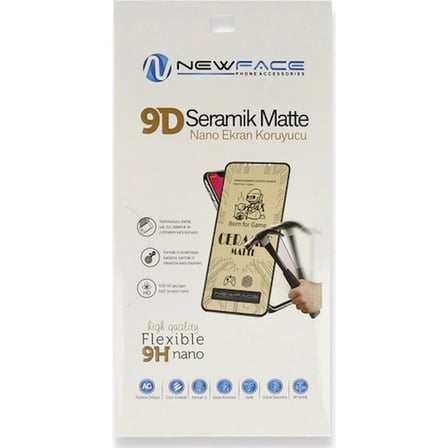 Galaxy A02 Mat Seramik Nano Ekran Koruyucu