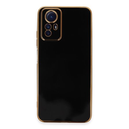 Redmi Note 12S Kılıf Volet Silikon - Siyah