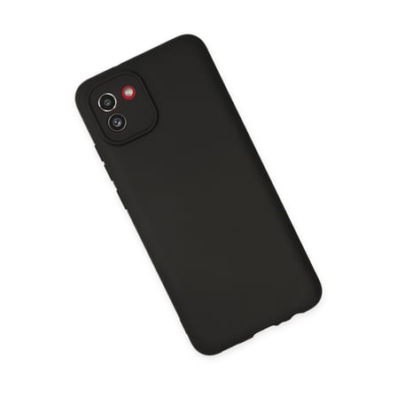 Galaxy A03 Kılıf First Silikon - Siyah