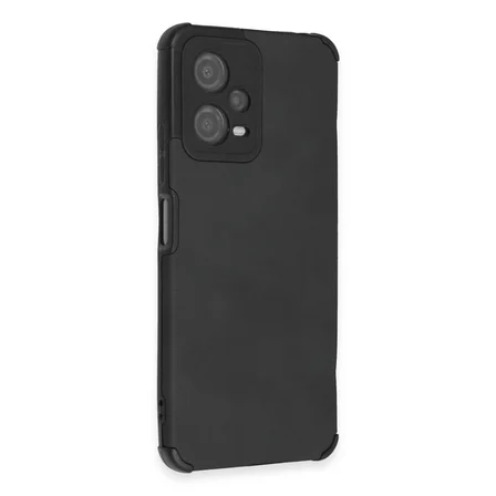 Redmi Note 12 5G Kılıf Loop Deri Silikon - Siyah