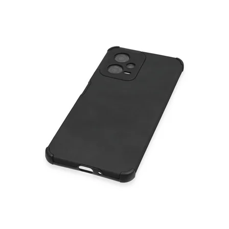 Redmi Note 12 5G Kılıf Loop Deri Silikon - Siyah