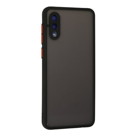 Galaxy A02 Kılıf Montreal Silikon Kapak - Siyah