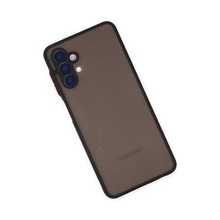 Galaxy A04S Kılıf Montreal Silikon Kapak - Siyah