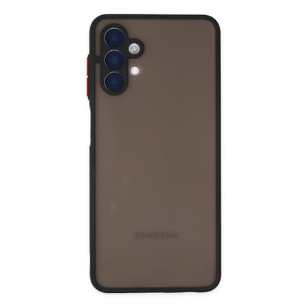 Galaxy A04S Kılıf Montreal Silikon Kapak - Siyah