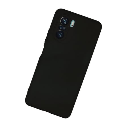 Poco F3 Kılıf Nano içi Kadife Silikon - Siyah