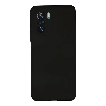 Poco F3 Kılıf Nano içi Kadife Silikon - Siyah