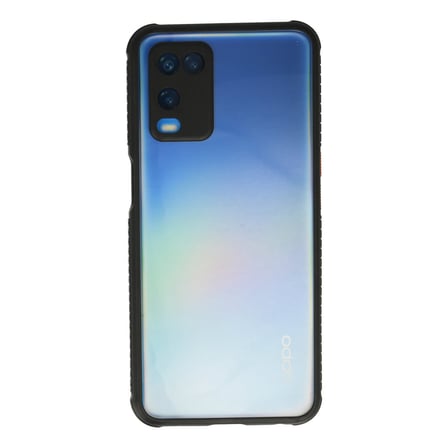 A54 4G Kılıf Miami Şeffaf Silikon - Siyah