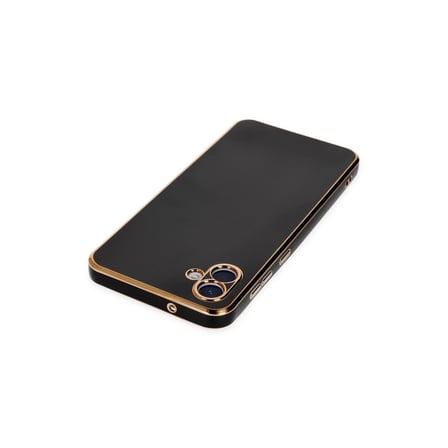 Galaxy A04 Kılıf Volet Silikon - Siyah