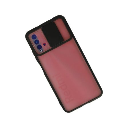 9T Kılıf Palm Buzlu Kamera Sürgülü Silikon - Siyah