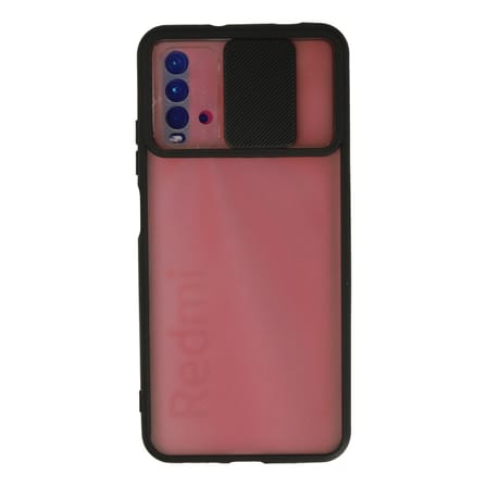 9T Kılıf Palm Buzlu Kamera Sürgülü Silikon - Siyah