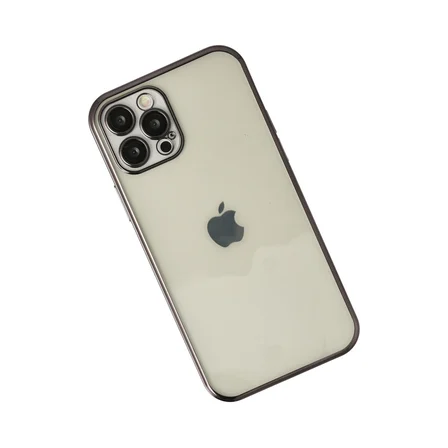 iPhone 12 Pro Max Kılıf Razer Lensli Silikon - Siyah