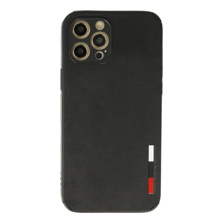iPhone 12 Pro Kılıf Loop Deri Silikon - Siyah