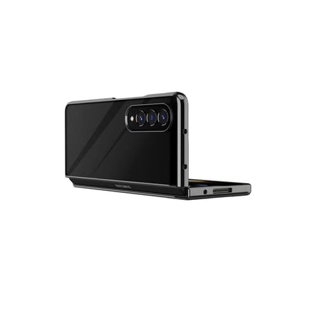 Galaxy Z Fold 4 Kılıf Fold Element Kapak - Siyah