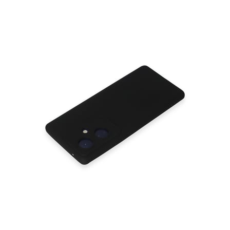 Erdo Ticaret Koyu Siyah Silikon Kılıf Kadife İç Detaylı - Samsung Galaxy M34 5G