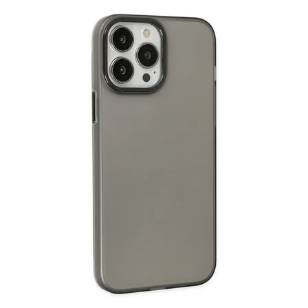 iPhone 13 Pro Max Kılıf Modos Metal Kapak - Siyah