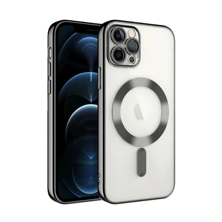 iPhone 13 Pro Kılıf Kross Magneticsafe Kapak - Siyah
