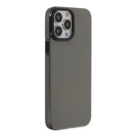 iPhone 13 Pro Max Kılıf Anka PC Sert Metal Kapak - Siyah