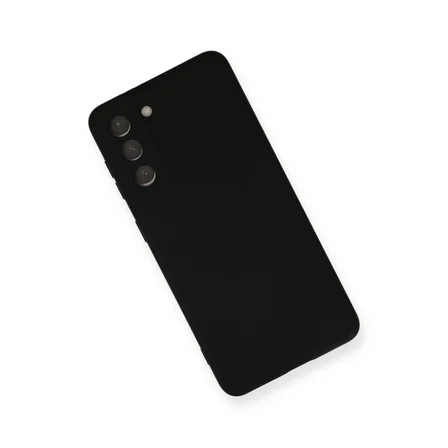 Galaxy S21 FE Kılıf Nano içi Kadife Silikon - Siyah