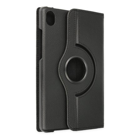 Tab M8 Kılıf 360 Tablet Deri Kılıf - Siyah