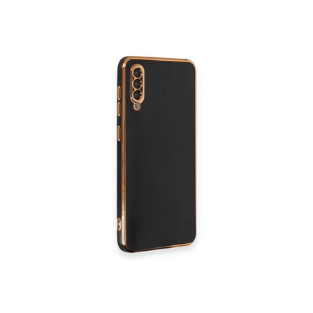 Galaxy A50 Kılıf Volet Silikon - Siyah