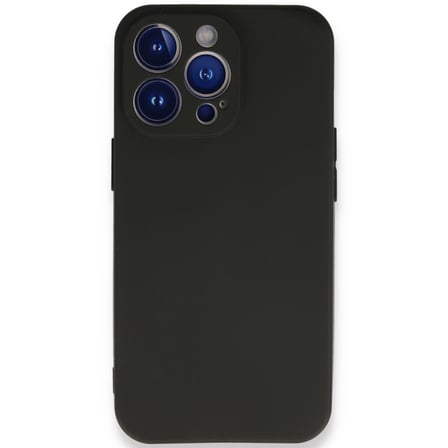 iPhone 13 Pro Kılıf First Silikon - Siyah