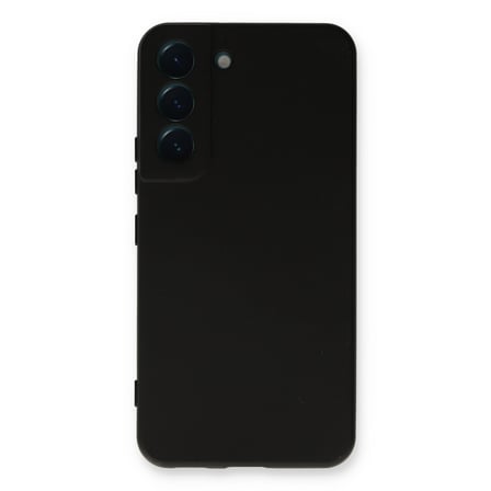 Erdo Ticaret Samsung Galaxy S23 Kılıf Siyah Nano Kadife Silikon Arka Kılıf