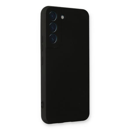 Erdo Ticaret Samsung Galaxy S23 Kılıf Siyah Nano Kadife Silikon Arka Kılıf