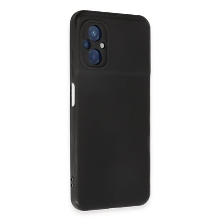 Poco M5 Kılıf Nano içi Kadife Silikon - Siyah