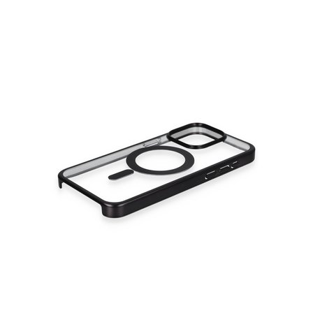 iPhone 15 Pro Kılıf Erozi Magsafe Kapak - Siyah