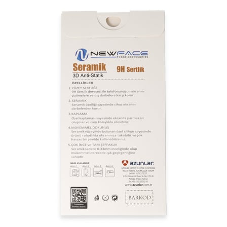 Galaxy A72 3D Antistatik Mat Seramik Nano Ekran Koruyucu