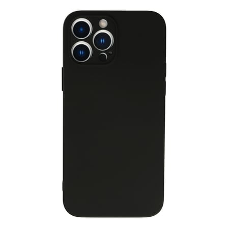 iPhone 13 Pro Max Kılıf Nano içi Kadife Silikon - Siyah
