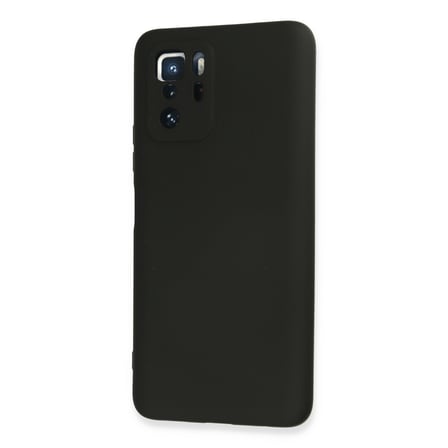 Poco X3 GT Kılıf Nano içi Kadife Silikon - Siyah