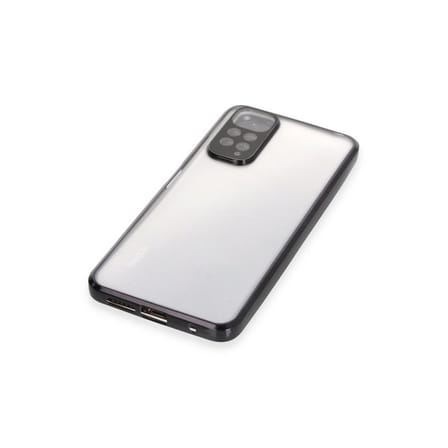 Redmi Note 11 Kılıf Razer Lensli Silikon - Siyah