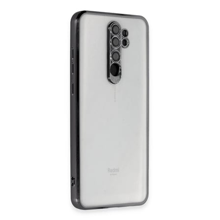 Note 8 Pro Kılıf Razer Lensli Silikon - Siyah