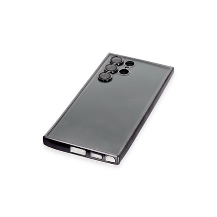 Galaxy S22 Ultra Kılıf Razer Lensli Silikon - Siyah