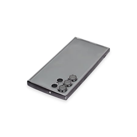 Galaxy S22 Ultra Kılıf Razer Lensli Silikon - Siyah