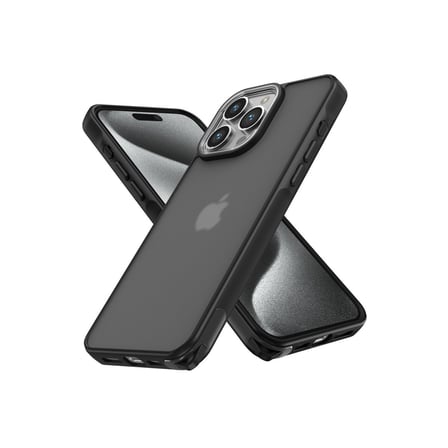 iPhone 15 Pro Kılıf Elegant Kapak - Siyah