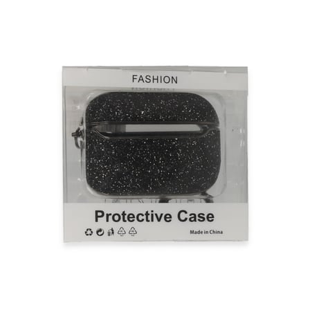 Airpods Pro 2 (2.nesil) Spell Simli Kılıf - Siyah