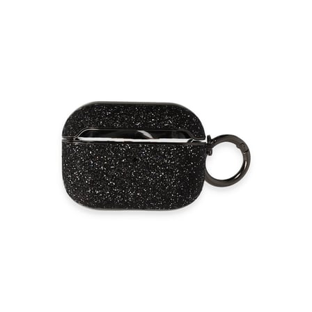 Airpods Pro 2 (2.nesil) Spell Simli Kılıf - Siyah