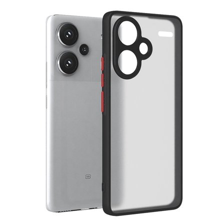 Redmi Note 13 Pro Plus Kılıf Montreal Silikon Kapak - Siyah