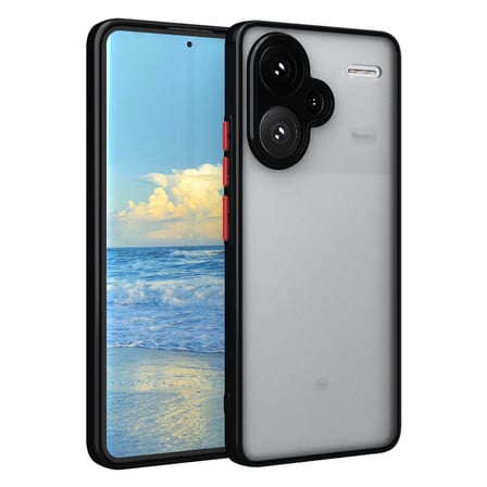 Redmi Note 13 Pro Plus Kılıf Montreal Silikon Kapak - Siyah