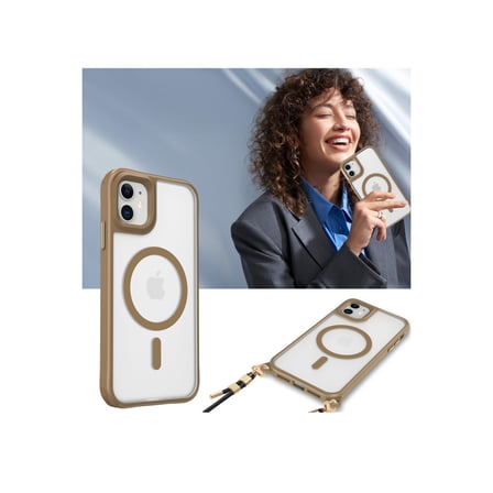 iPhone 11 Kılıf Enka Magsafe Silikon Kılıf - Siyah