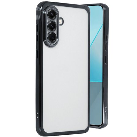 Galaxy A56 Kılıf Razer Lensli Silikon - Siyah