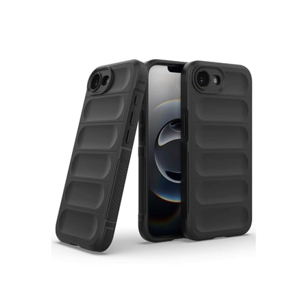 iPhone 16E Kılıf Optimum Silikon - Siyah