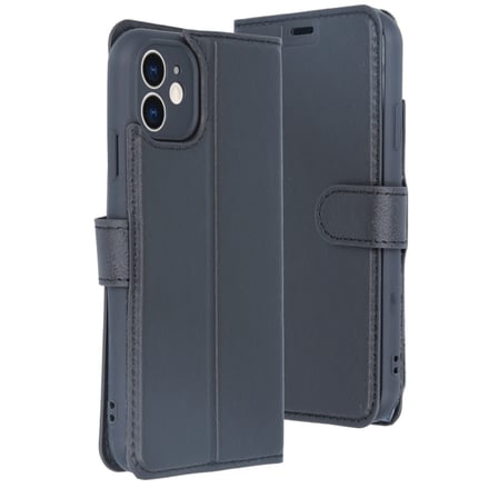 iPhone 11 Kılıf Trend S Plus Kapaklı Kılıf - Siyah