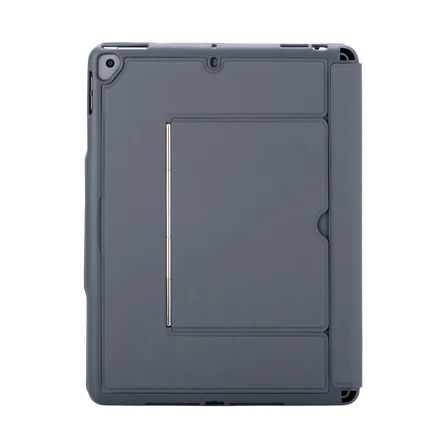 T5506D iPad 10.2 (9.Nesil) Kılıf Palermo Ledli Klavyeli Standlı Tablet Kılıfı - Siyah