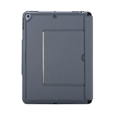 T5506D iPad 10.2 (9.Nesil) Kılıf Palermo Ledli Klavyeli Standlı Tablet Kılıfı - Siyah