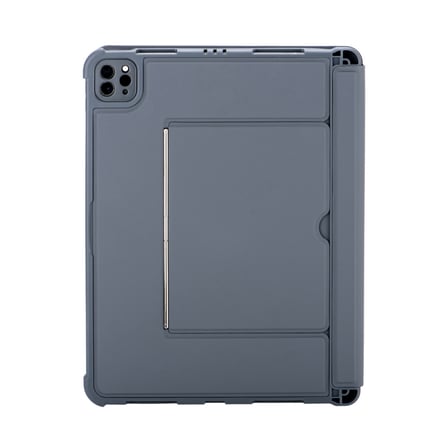 Erdo Ticaret Palermo Ledli Klavyeli Standlı Tablet Kılıfı iPad Pro 13 İnç Siyah