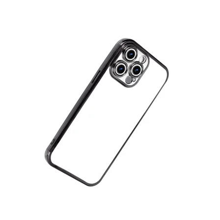 iPhone 15 Pro Max Razer Lensli Silikon - Siyah